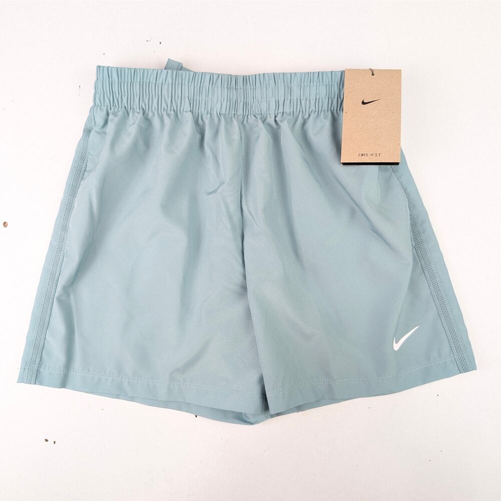 Nike Youth Small Dri-Fit Woven Shorts - Cannon/White - Picture 1 of 4